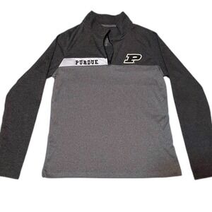 Purdue University Boilermakers 1/4 Zip‎ Performance Pullover Youth XL Colosseum